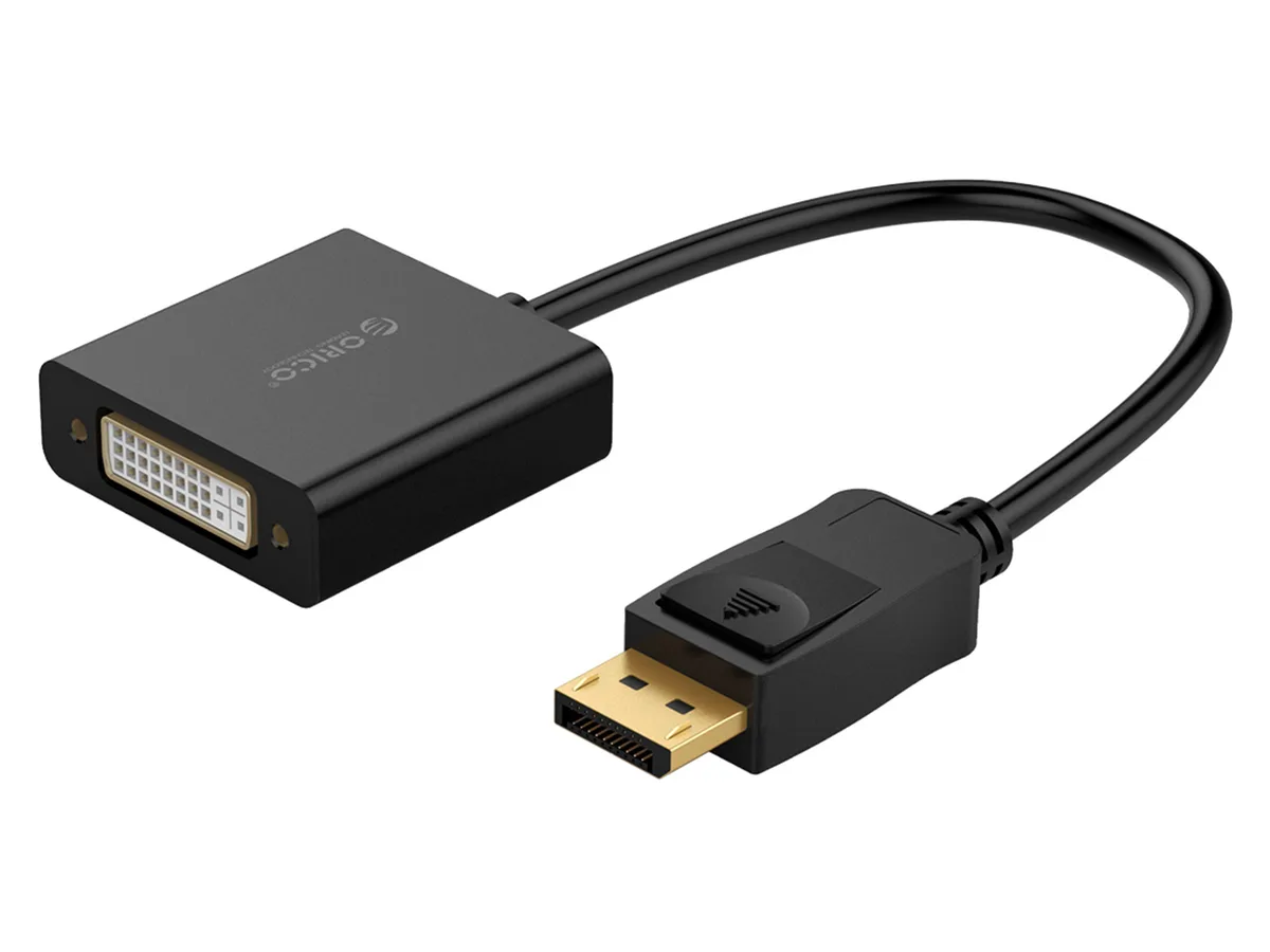 Orico Orico ORICO-XD-DFD-BK-BP DisplayPort to DVI adapter 15cm 1080p 60Hz — product photo