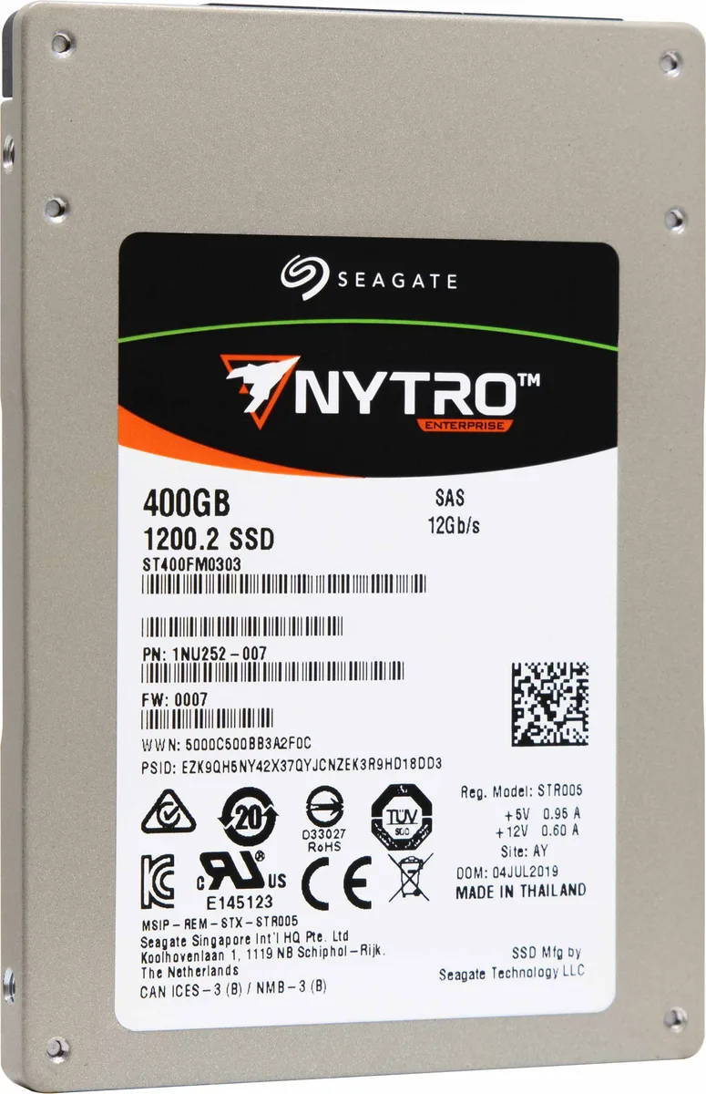 Seagate Seagate ST400FM0303 1200.2 400GB SAS enterprise SSD — product photo