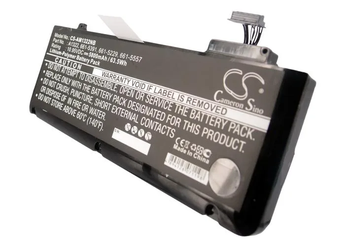 Cameron &amp; Co Cameron &amp; Co DS-CS-AM1322NB laptop battery 5.8 Ah 13" A1278 A1322 — product photo