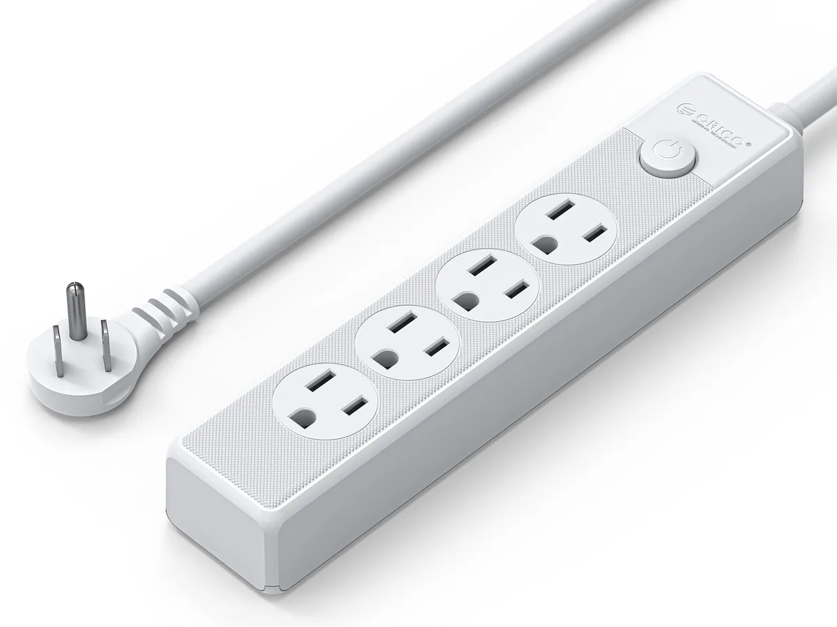 Orico Orico PW-3A1U2C Power Strip 3 AC 1 USB-A 2 USB-C 10 ft — product photo
