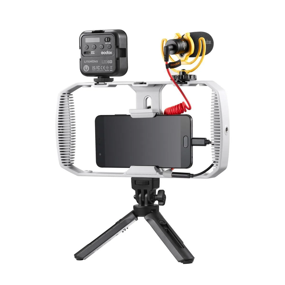Godox Photo Equipment Co. Ltd Godox VK1-UC Vlogging Kit USB Type-C grip — product photo