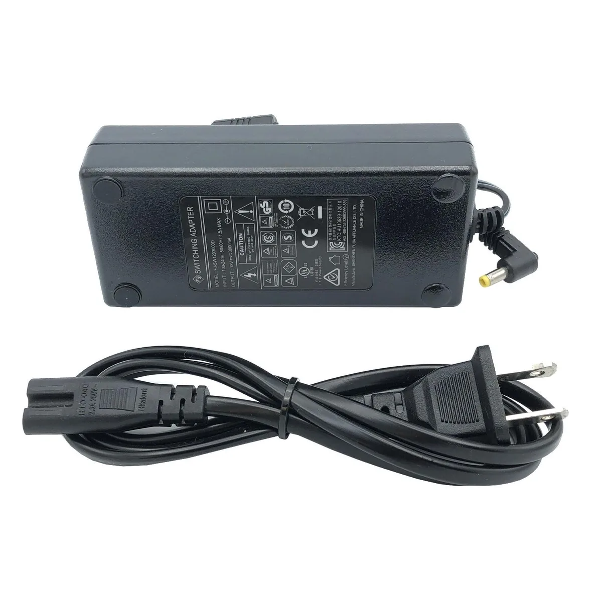 Shenzhen Kaifa Technology Co., Ltd Shenzhen Kaifa Technology Co., Ltd FJ-SW1203000D 12V 3000mA power adapter — product photo