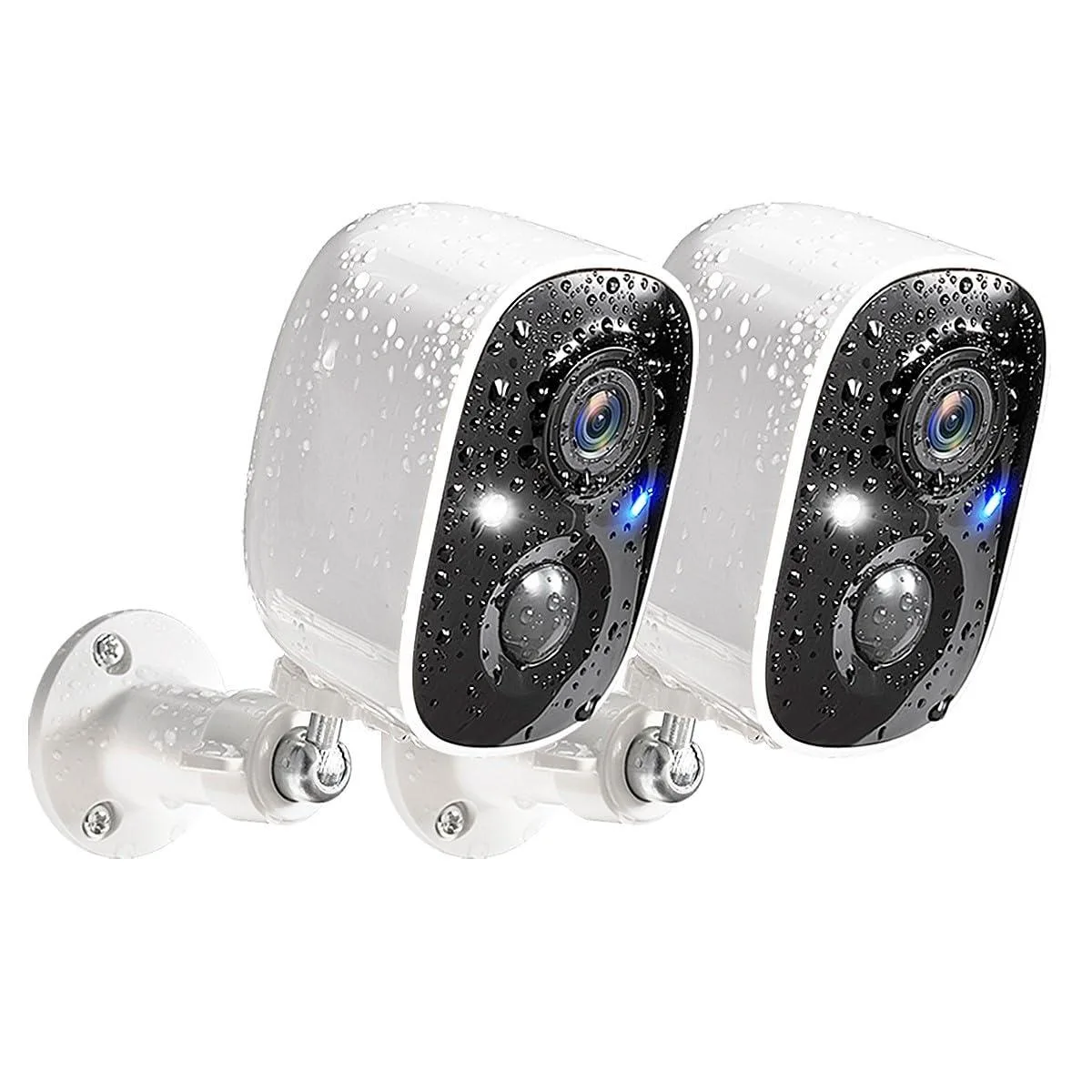  GMK CG6 Surveillance Security System 3MP 1296p 110° 2.4GHz 2-Pack — product photo