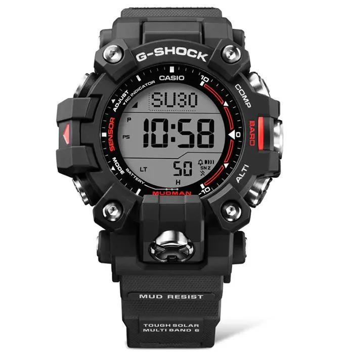 CASIO CASIO G-SHOCK GW-9500-1 MUDMAN Solar Watch — product photo