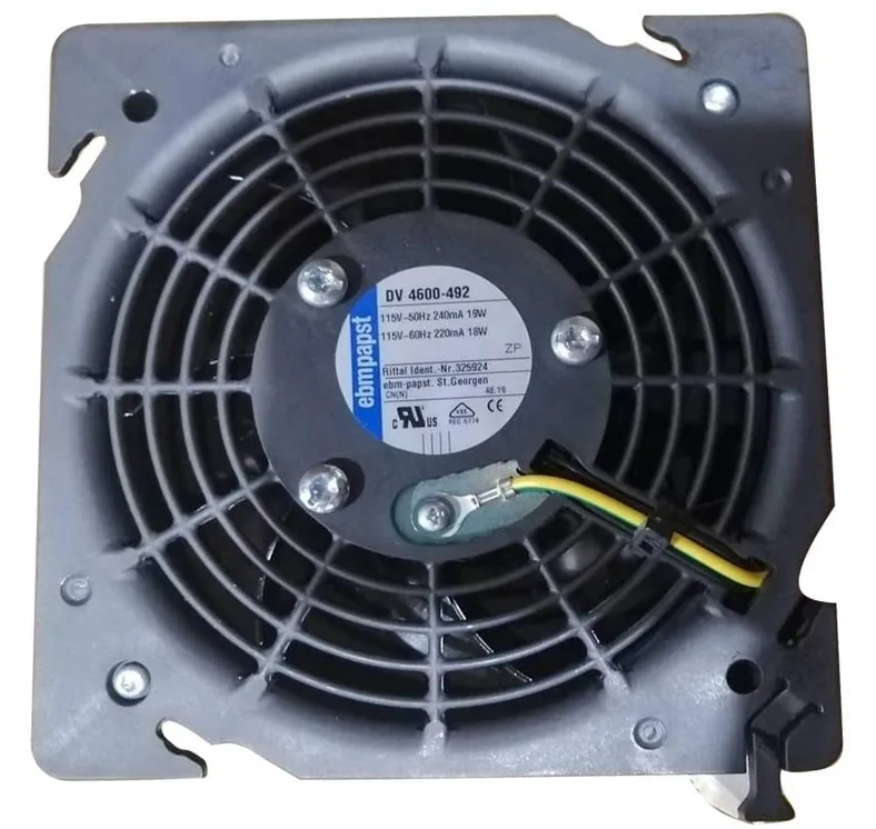 Ebm-Papst Ebm-Papst DV4600-492 115V 19W 120x120x38mm industrial cooling fan — product photo