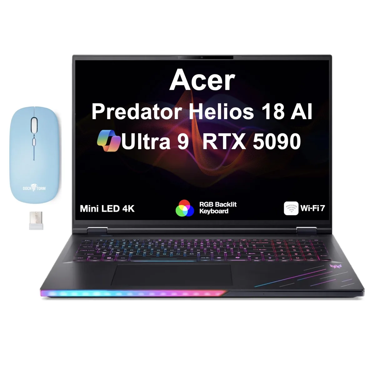 Acer America Acer Predator Helios 18 AI PH18-73-962W gaming laptop — product photo
