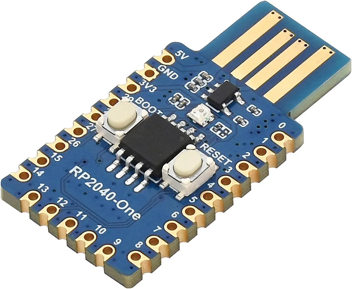 WaveShare WaveShare RP2040-One development board 4MB flash 133 MHz USB-A 29 GPIO — product photo