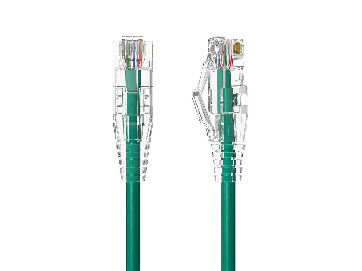 Cable Leader Cable Leader 5ft Cat6a Ethernet Cable 28AWG Green — product photo