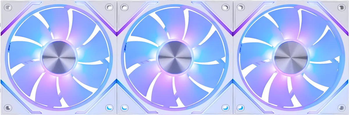 MSI MSI MPG EZ120R ARGB WHITE-3W 120mm case fan 3-pack — product photo