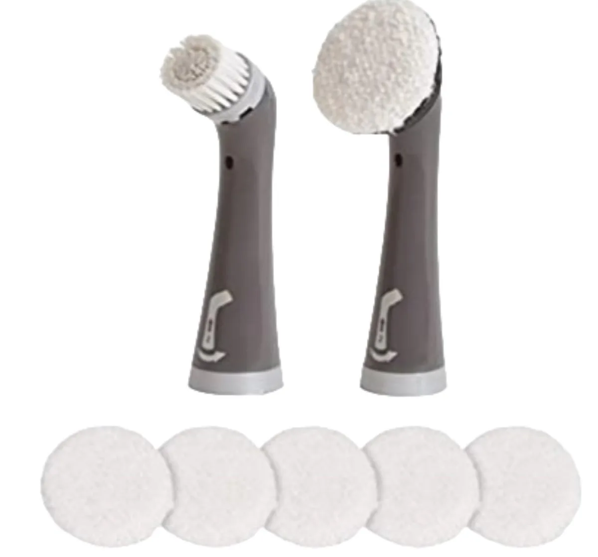  Rubbermaid Reveal Power Scrubber Soft Bristle &amp; Velcro Head with 6 Microfiber Pads — product photo