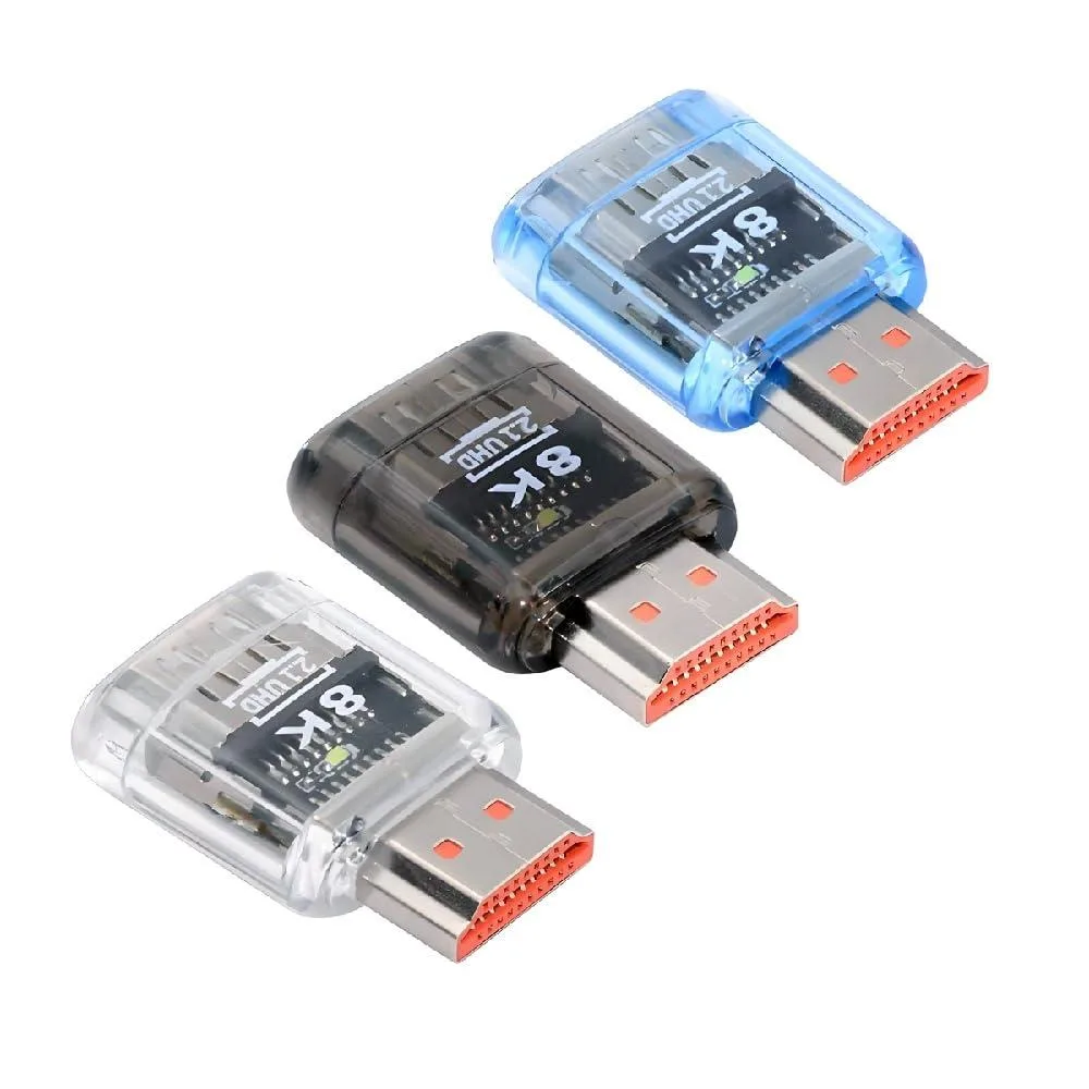 LORDWORLD LORDWORLD HDMI Male to Female 2.1 Adapter 3-Pack LED 8K 60Hz — product photo
