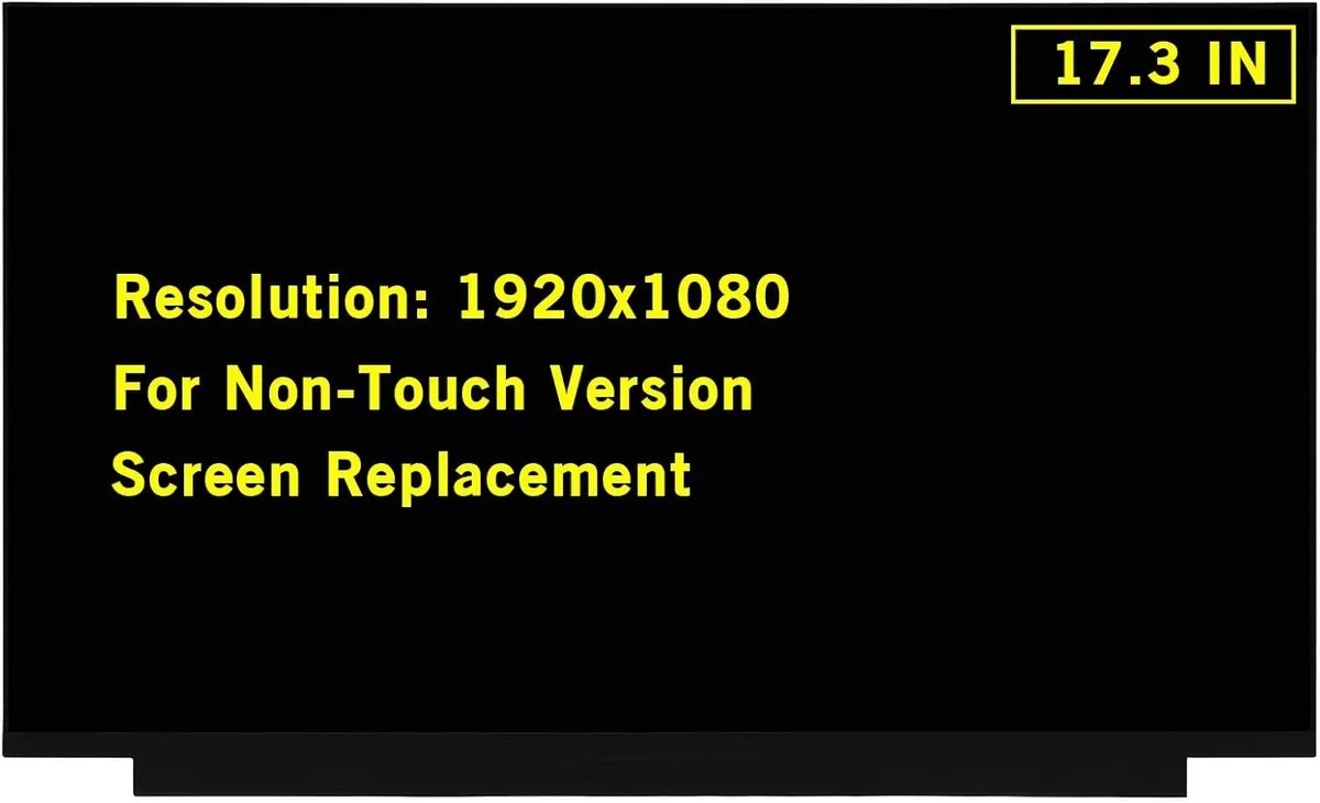 NUOLAISUN NUOLAISUN 17.3" laptop screen FHD 1920x1080 30Pin 72% NTSC 60Hz (not 144Hz) for Acer Nitro 5 AN517-51 — product photo