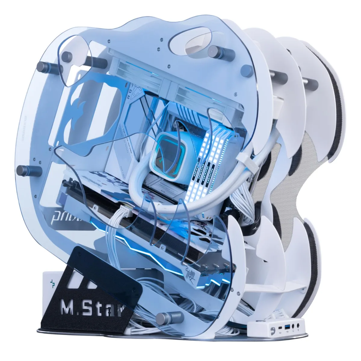 MLOONG MLOONG Gaming PC Ryzen 5 9600X RTX 5060 Ti 32GB DDR5 1TB NVMe — product photo