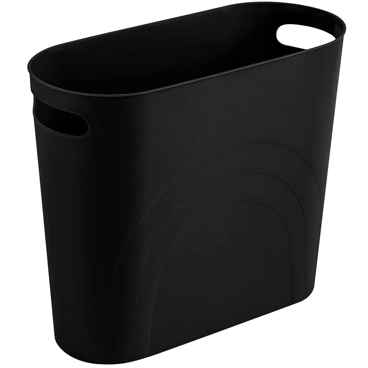  rejomiik ch-001 3.5 Gallon Slim Garbage Can 12 Pack Black — product photo