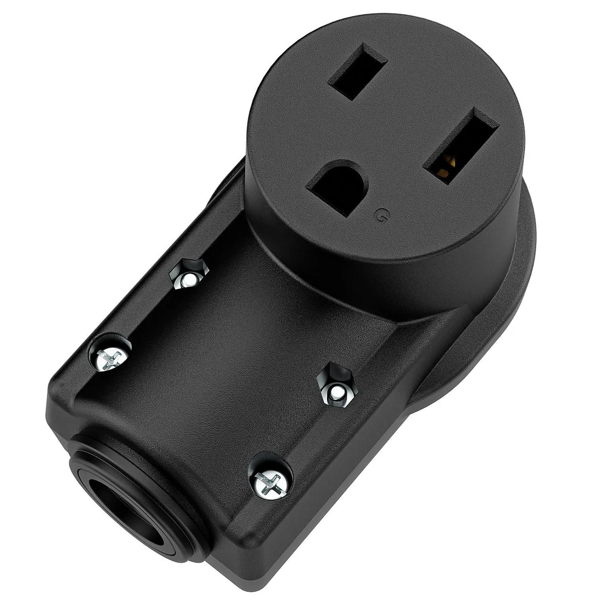 LORDWORLD LORDWORLD NEMA 6-50R 50A 250V Receptacle Black — product photo