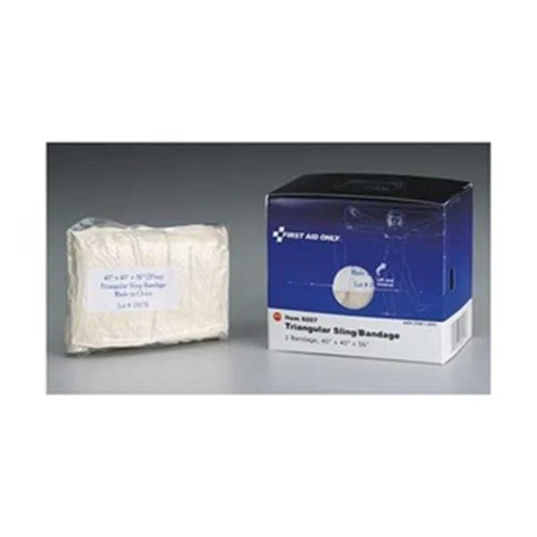 First Aid Only First Aid Only FAE-6007 Triangular Bandage 40” x 40” x 56” with 2 Safety Pins — product photo