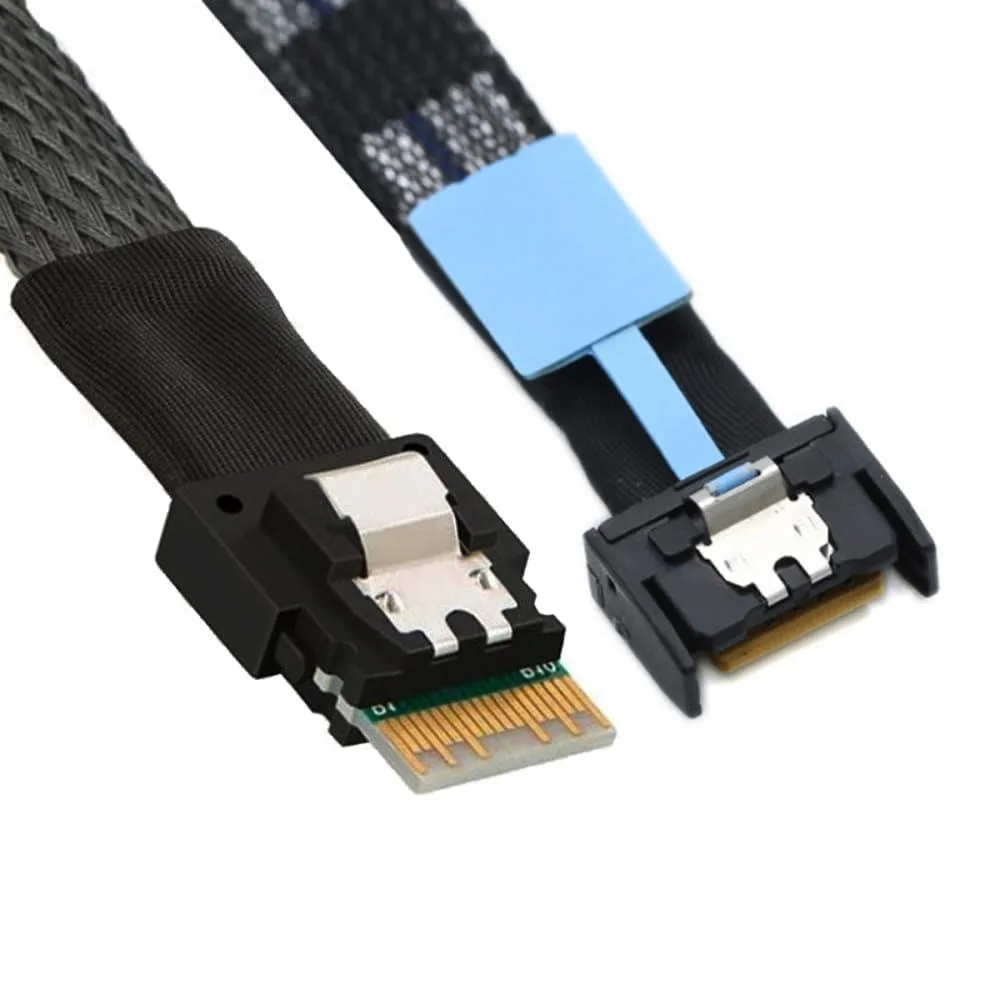 Vszerda Vszerda SF-078-BK-HX MCIO 38Pin to SFF-8654 4X Extender Cable 50cm — product photo
