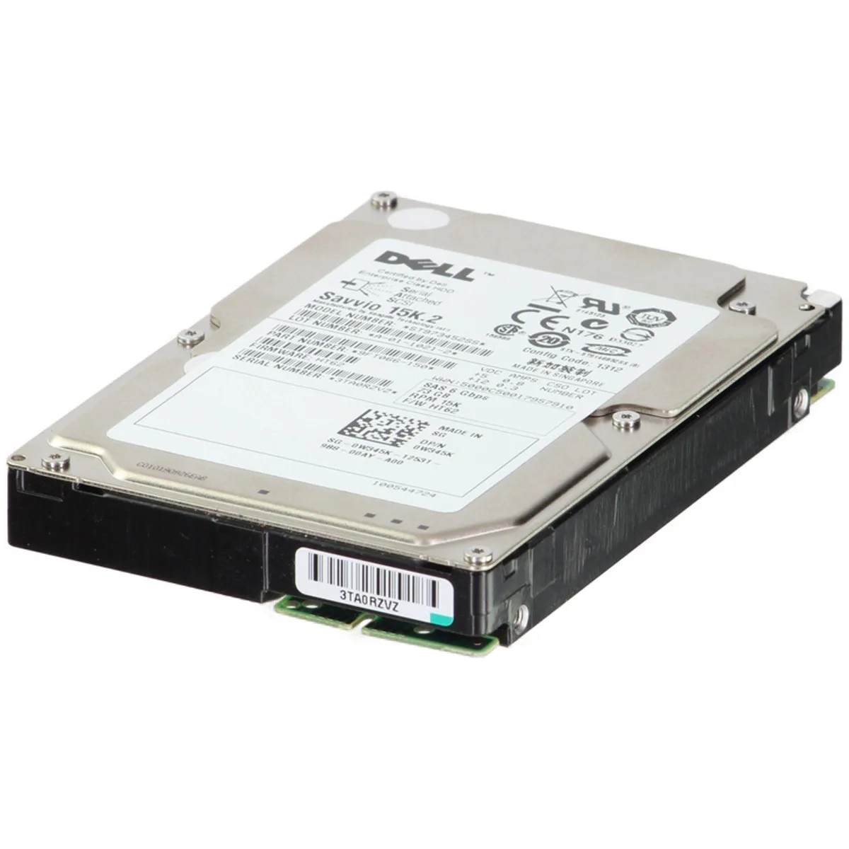 DELL DELL W345K 73GB 15K 512n SAS 2.5 internal hard drive — product photo