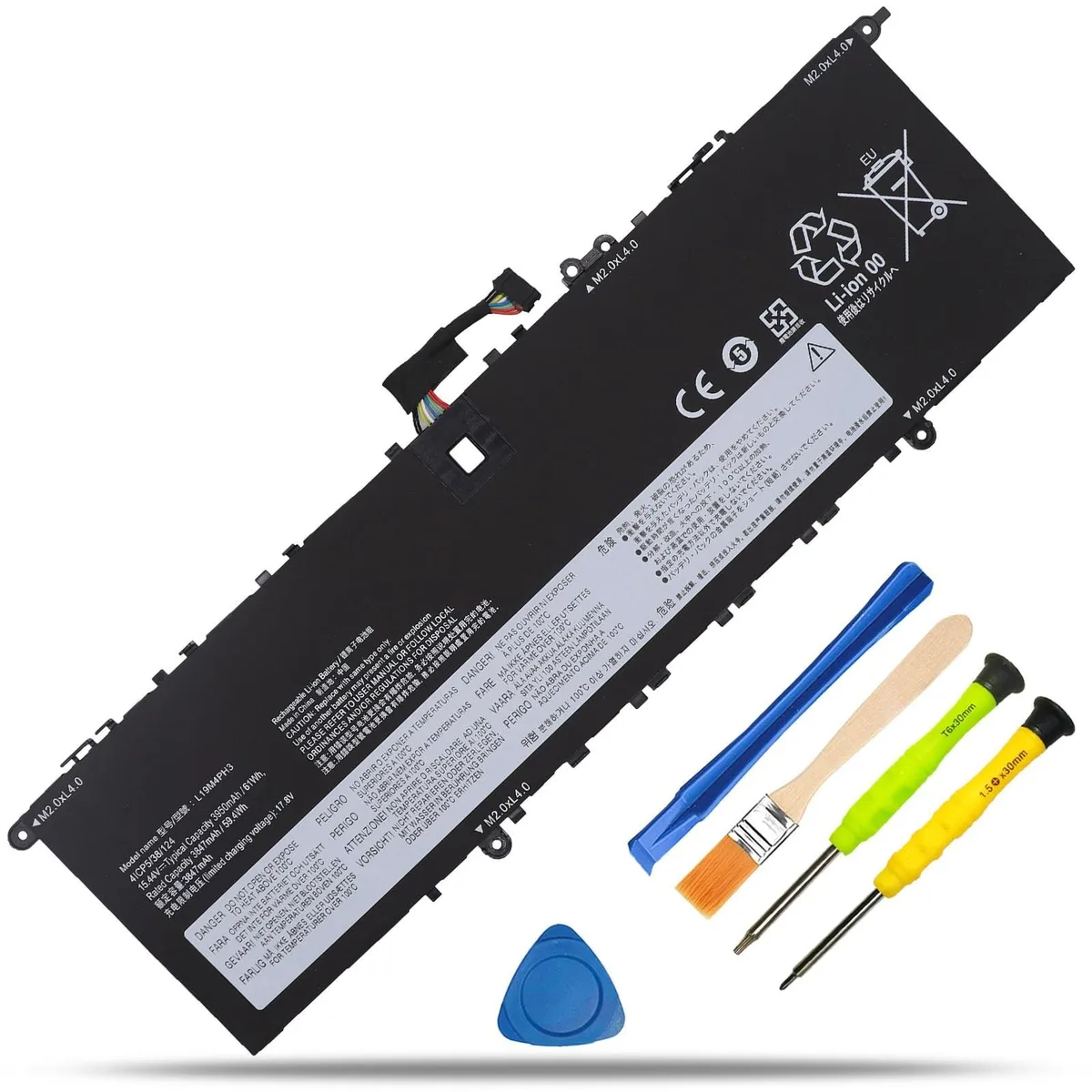 Adafruit Adafruit L19M4PH3 15.44V 61Wh Battery for Lenovo Yoga Slim 7 Pro 14 — product photo
