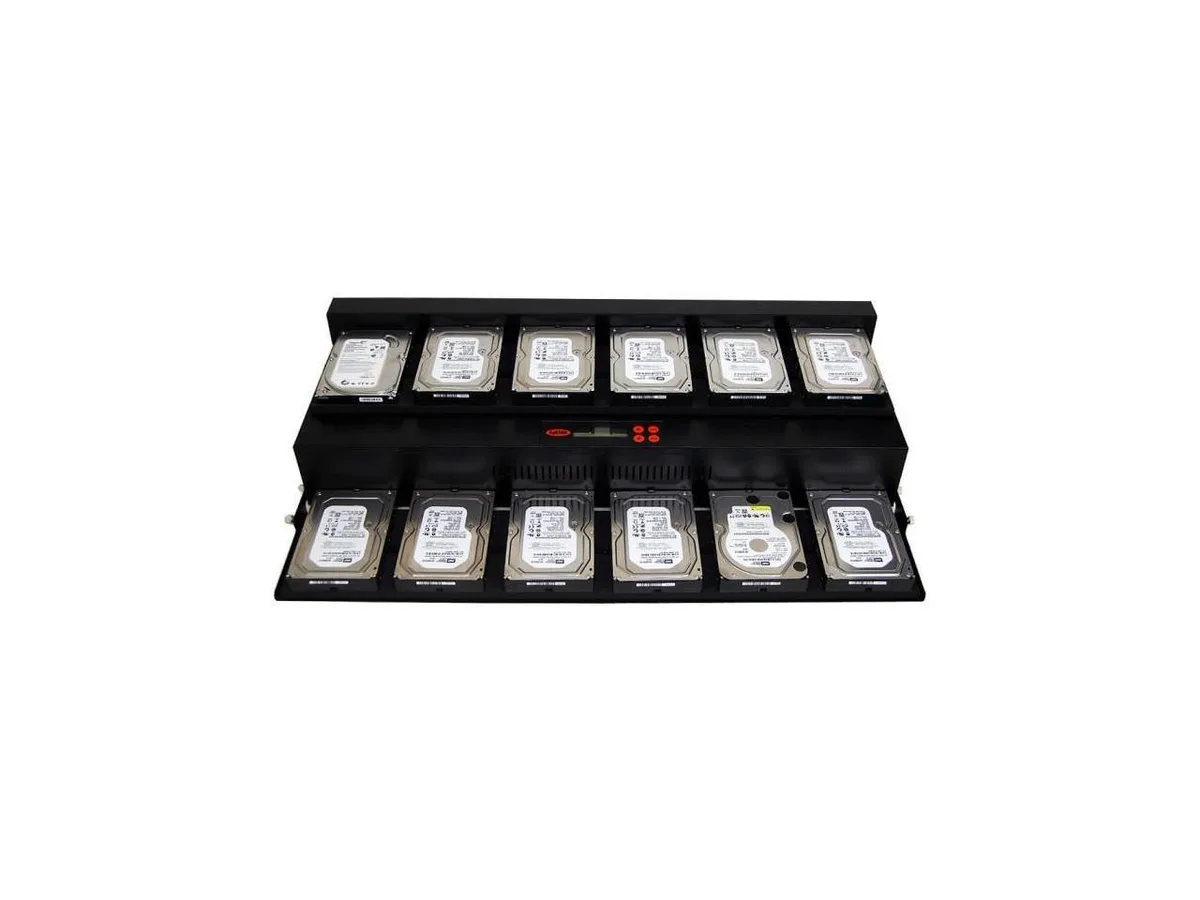 Systor Systor 1:11 Flatbed SATA Duplicator & Sanitizer 600MB/s 11 Target — product photo