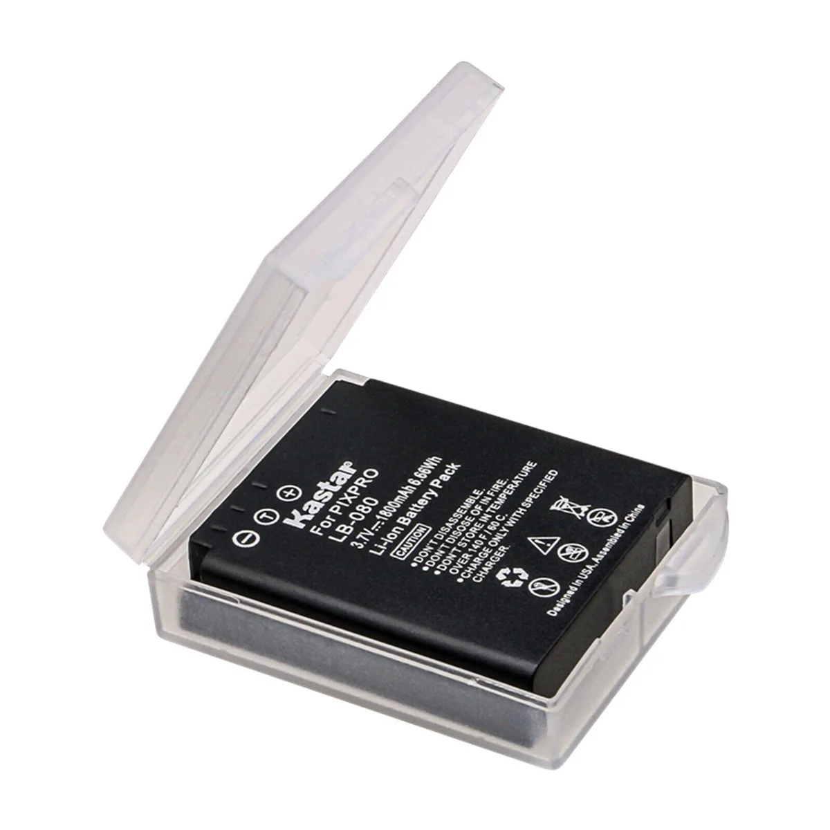Kastar Kastar LB-080 3-Pack Battery + Slim USB Charger — product photo