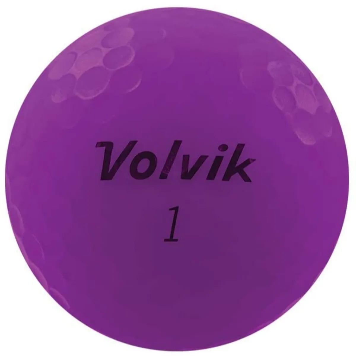 Volvik Volvik Vivid 2020 9532 Golf Balls Matte Purple 1 Dozen — product photo