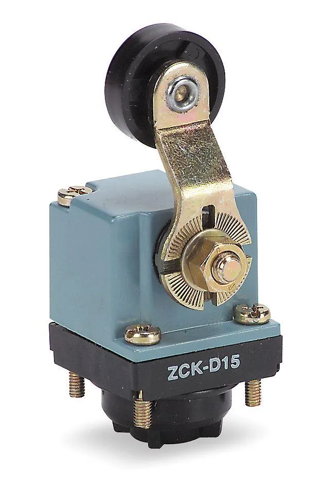 Telemecanique Sensors ZCKD15 limit switch head with roller lever plunger side actuator