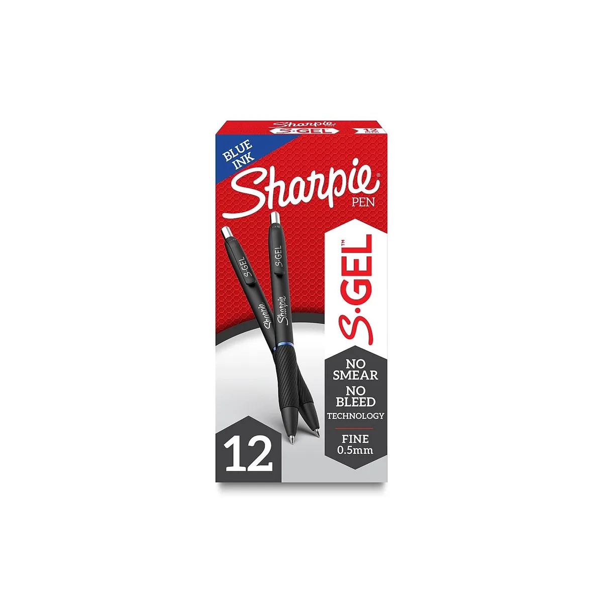 Sanford Sanford SAN2096146 Sharpie S-Gel Retractable Gel Pen .5 mm Dozen — product photo