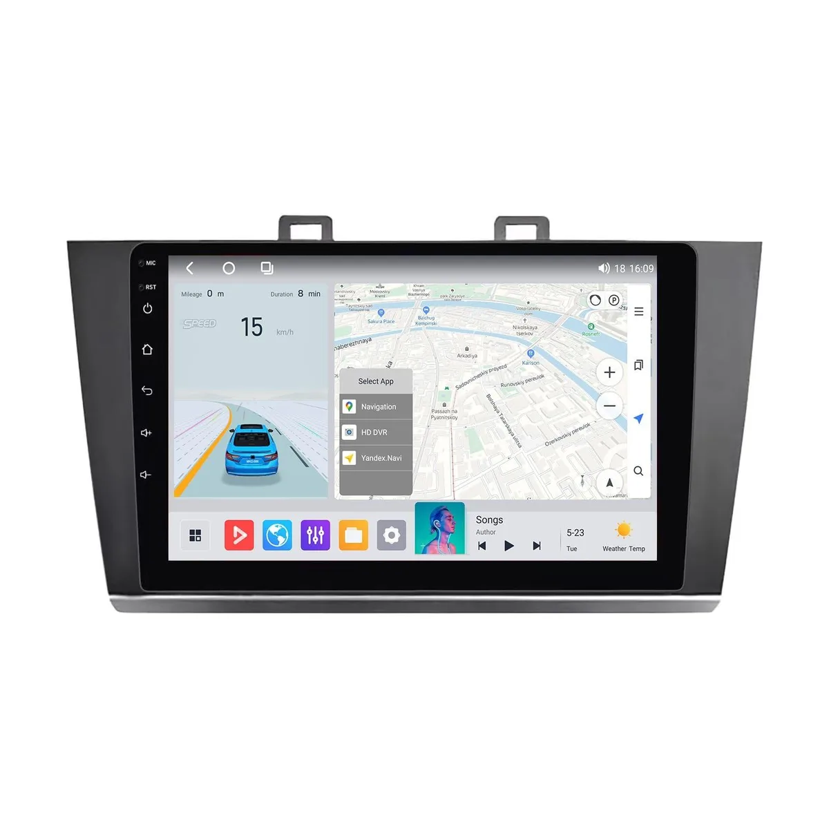 ALSEYE ALSEYE 2 in 1 Accessory Subaru Outback Legacy 2015-2022 1280x720 4G LTE 8-core 4GB 64GB — product photo