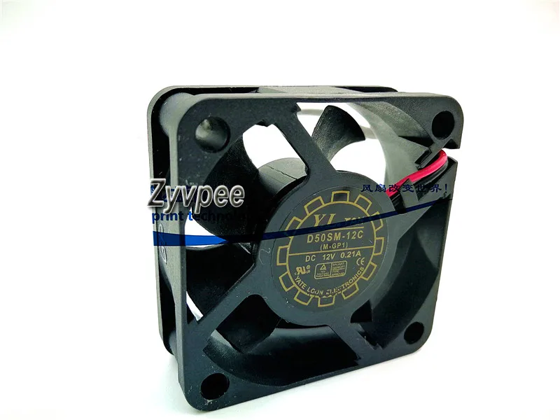 Zyvpee Zyvpee D50SM-12C 50*20mm 12V .21A 2-wire case fan — product photo
