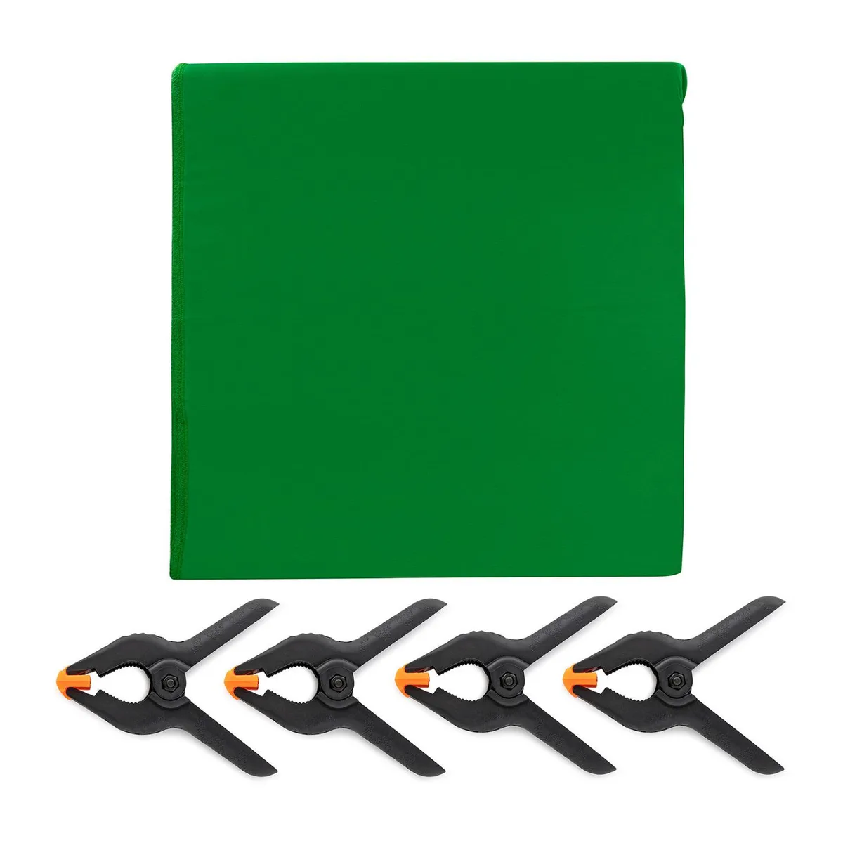 Koah Koah Green Muslin Backdrop Screen with Clamps — product photo