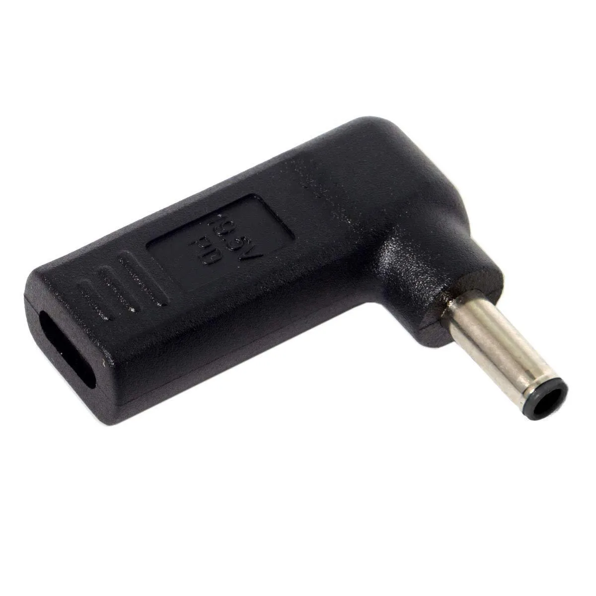 LORDWORLD LORDWORLD USB-C to DC 4.5*3.0mm PD Trigger 90° 65/87W 18-20V — product photo