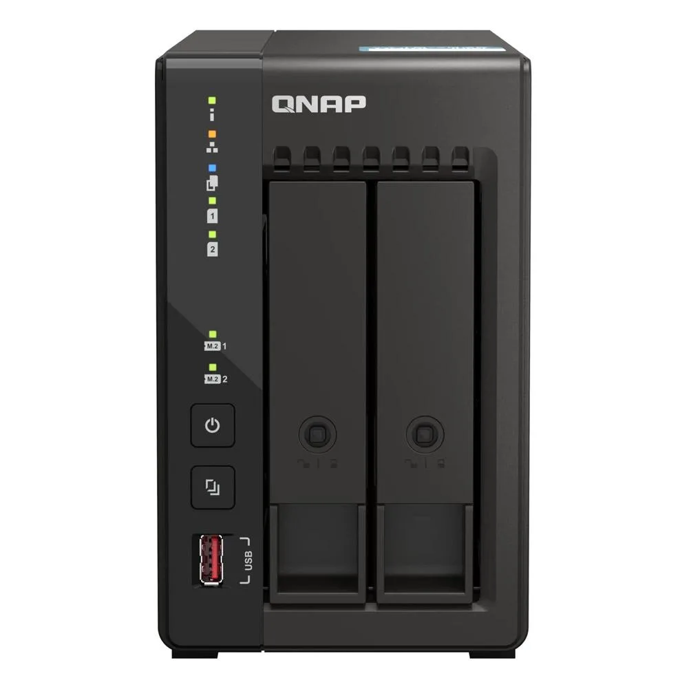 Qnap Qnap TS-253E-8G-US 2-Bay Desktop NAS Intel Celeron J6412 8GB — product photo