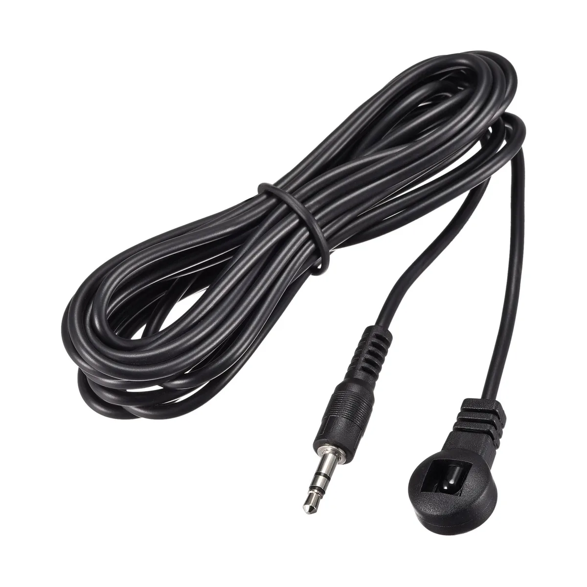 Unique-Bargains Unique-Bargains IR Receiver Extender Cable 3.5mm 9.8FT 26FT Range Black Flat Head — product photo