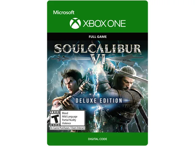 Bandai Namco Entertainment America Inc Bandai Namco Entertainment America Inc G3Q-00544 Soul Calibur VI Deluxe Edition downloadable game — product photo