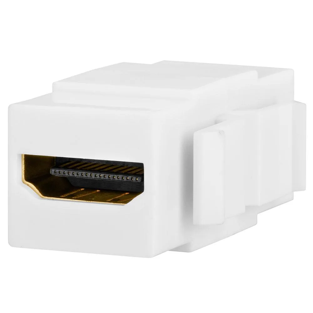 CMPLE CMPLE HDMI Keystone Coupler Jack F/F White — product photo