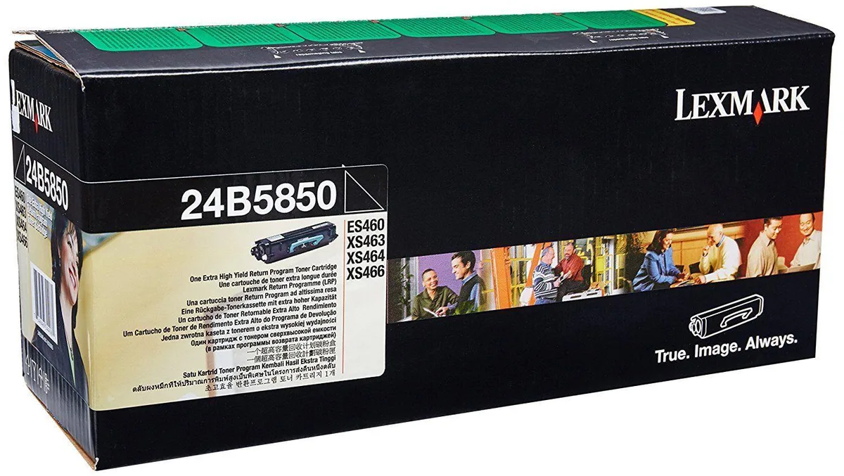 Lexmark Lexmark 24B5850 Black Toner Cartridge 18000 Pages — product photo