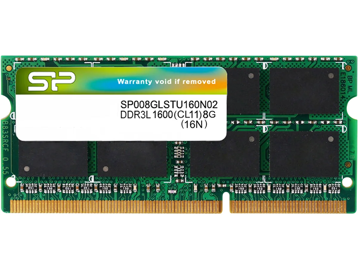 Silicon Power Silicon Power SP008GLSTU160N02NE 8GB DDR3L 1600 laptop RAM — product photo