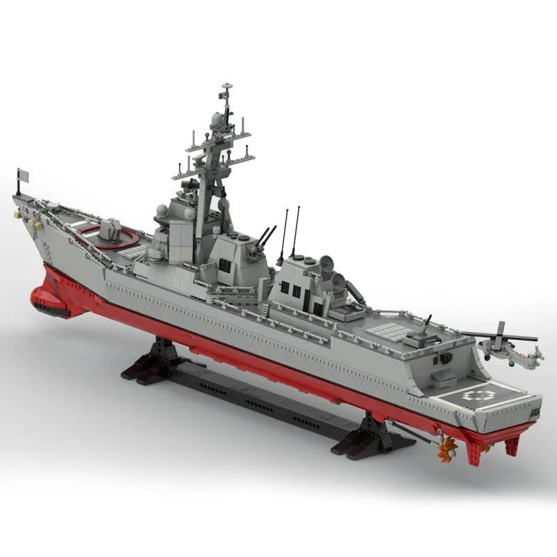 ZITIANYOUBUILD ZITIANYOUBUILD MOC-60001 Arleigh Burke Destroyer Class IIA 3513 PCS Educational Building Set — product photo