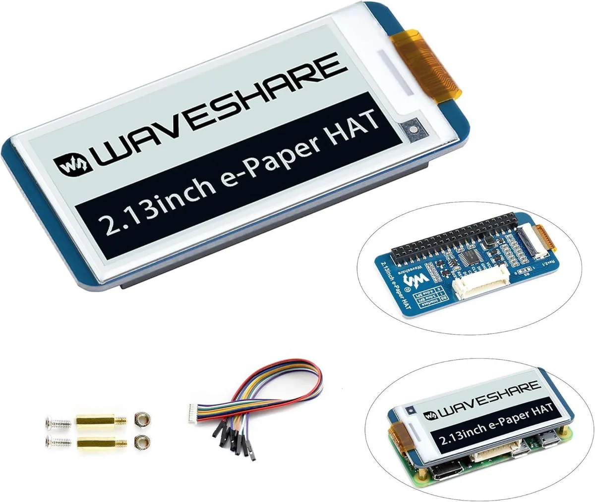 MCDODO MCDODO 2.13inch E-Ink Display HAT V4 250x122 Black/White development board — product photo
