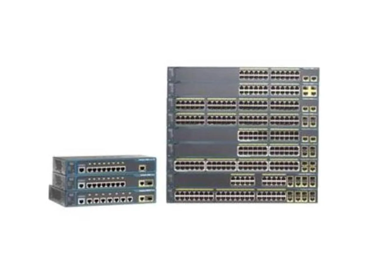 EVESKY EVESKY WS-C2960-24PC-L 24-port 10/100 PoE network switch 370W — product photo