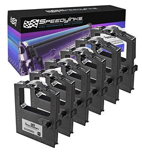 Speedy Inks Speedy Inks Compatible Ribbon Cartridge for Okidata 52102001 Black 6-Pack — product photo