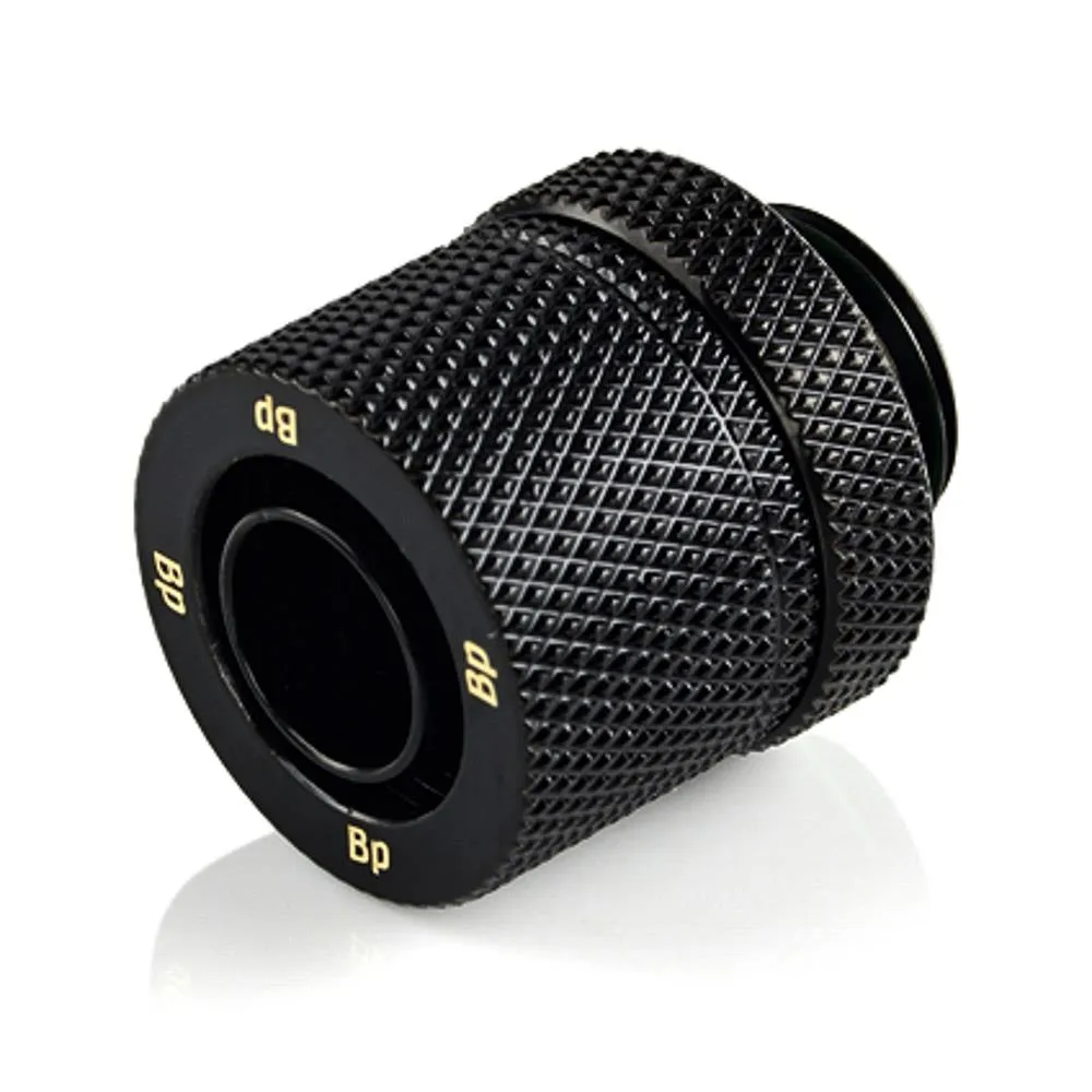 Bitspower Bitspower BP-MBCPF-CC2U G1/4" 3/8" ID 1/2" OD Compression Fitting Matte Black — product photo