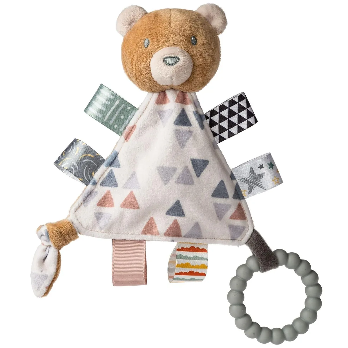 Mary Meyer Stuffed Toys Mary Meyer Stuffed Toys Taggies Teether Triangle Activity Toy Teddy 6 — product photo