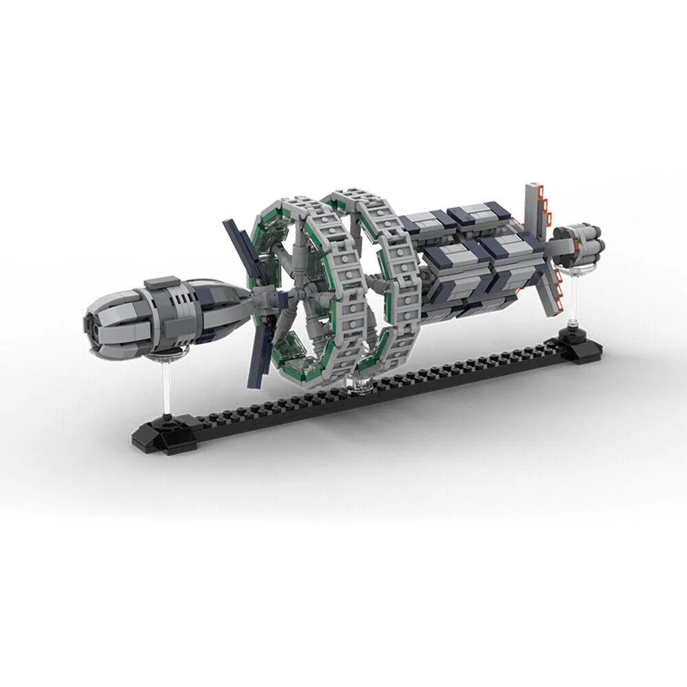 ZITIANYOUBUILD ZITIANYOUBUILD MOC-129155 Orbis Starport Station 493 Parts 1:20000 Scale — product photo