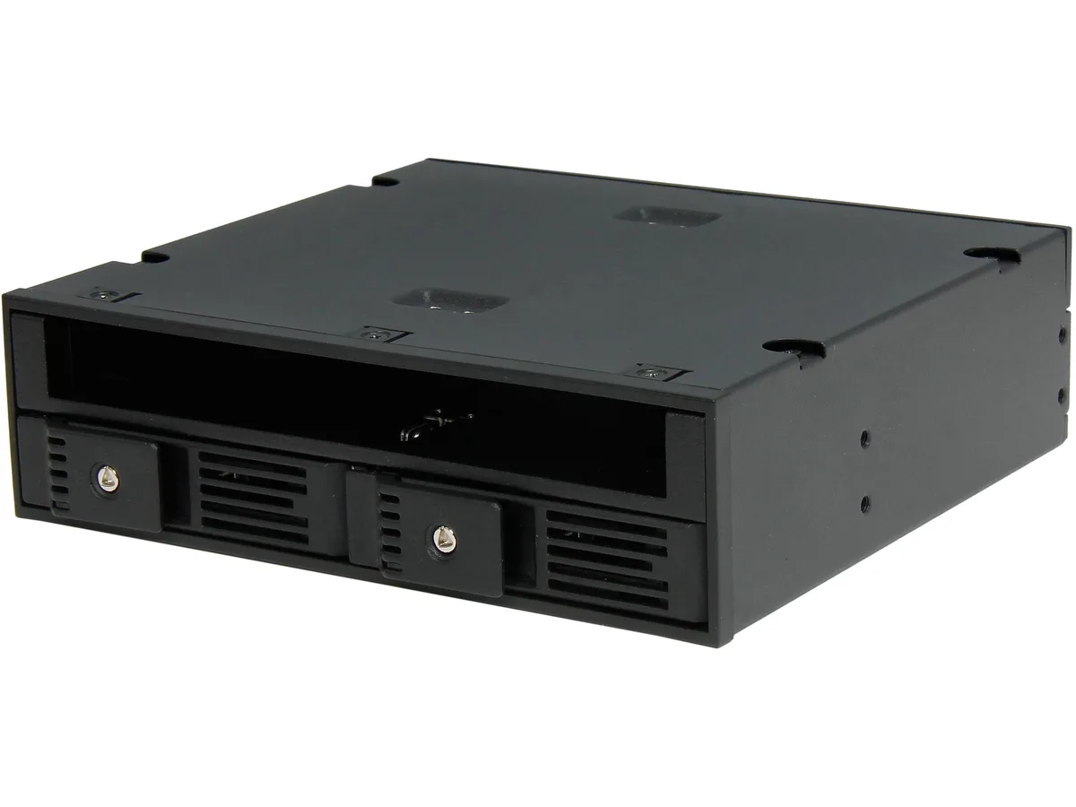 iStarUSA Inc. iStarUSA Inc. T-5K225T-SA 5.25" to Slim ODD &amp; 2x2.5" SATA 6.0 Gb/s Hot-Swap Cage server accessory — product photo