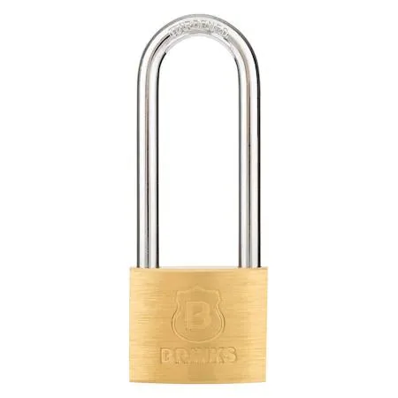 Brinks Brinks 171-42401 Brass Padlock 40mm Long Shackle Keyed Alike 4 Pack — product photo