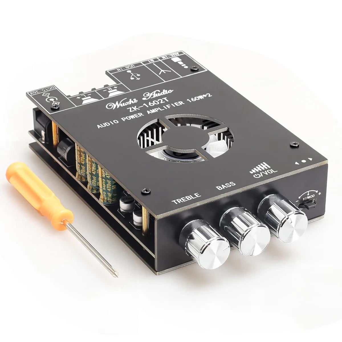 lelisten lelisten ZK-1602T 2.0 ch 160W×2 15-36V pro sound — product photo