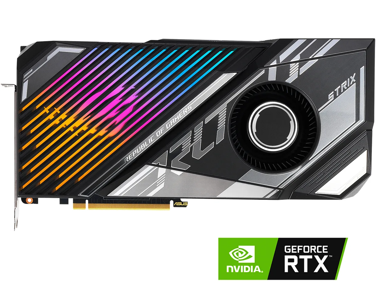 ASUS ASUS STX-LC-RTX3080TI-O12 GeForce RTX 3080 Ti graphics card — product photo