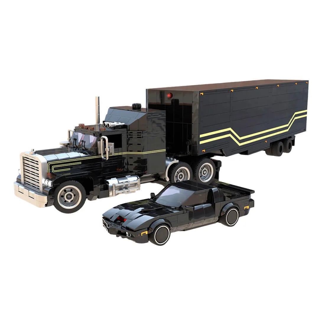 ZITIANYOUBUILD ZITIANYOUBUILD KITT FLAG Mobile Command Unit 3106PCS — product photo